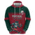 Custom Portugal Rugby Hoodie Go Os Lobos Wolves Mascot