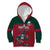 Custom Portugal Rugby Kid Hoodie Go Os Lobos Wolves Mascot