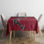 Custom Portugal Rugby Tablecloth Go Os Lobos Wolves Mascot