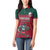 Custom Portugal Rugby Women Polo Shirt Go Os Lobos Wolves Mascot - Wonder Print Shop