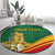 Personalized Portugal Belem Tower Round Carpet Mui Nobre e Sempre Leal