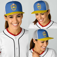 Ukraine Cherkasy Oblast Baseball Net Cap Flag Color Inspiration