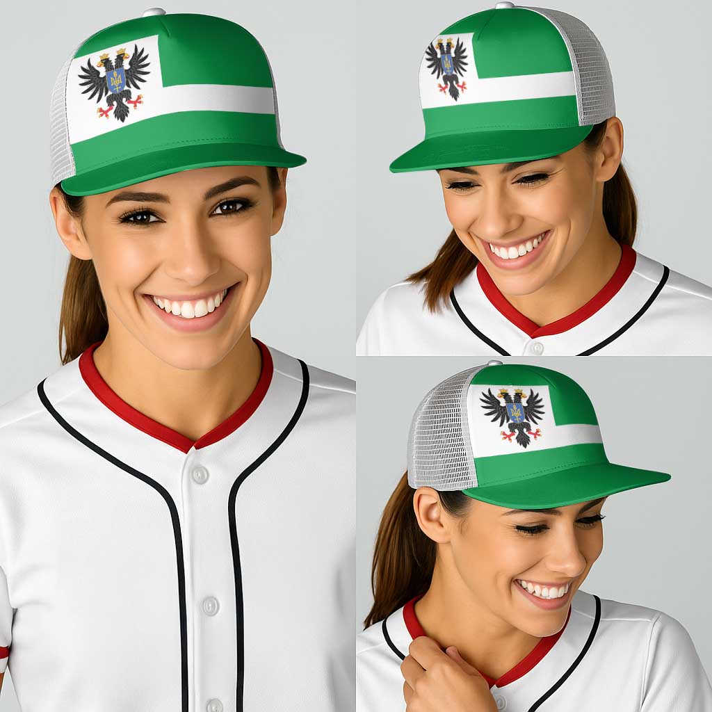 Ukraine Chernihiv Oblast Baseball Net Cap Flag Color Inspiration