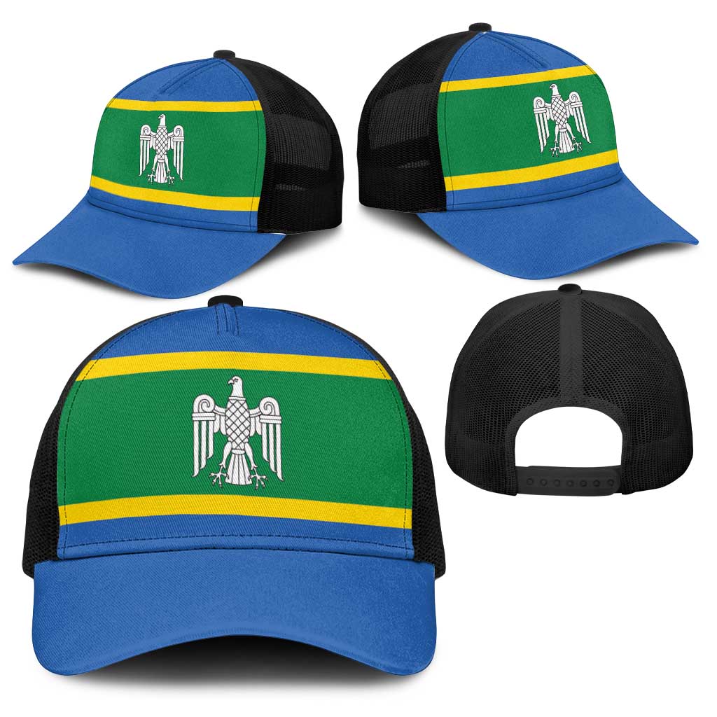 Ukraine Chernivtsi Oblast Baseball Net Cap Flag Color Inspiration