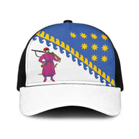 Ukraine Dnipropetrovsk Oblast Baseball Net Cap Flag Color Inspiration