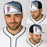 Ukraine Dnipropetrovsk Oblast Baseball Net Cap Flag Color Inspiration