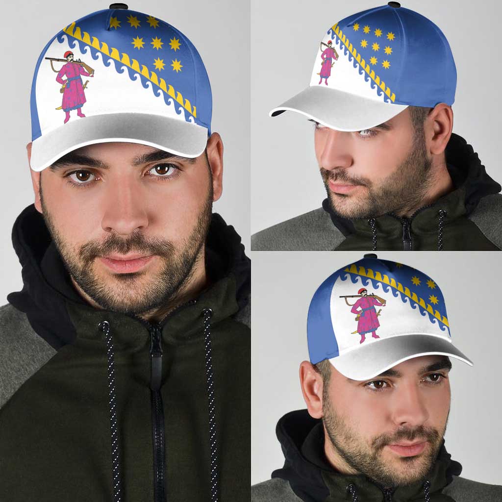 Ukraine Dnipropetrovsk Oblast Classic Cap Flag Color Inspiration