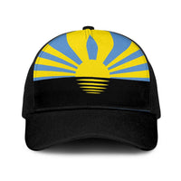 Ukraine Donetsk Oblast Baseball Net Cap Flag Color Inspiration