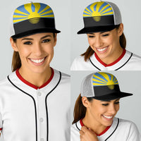 Ukraine Donetsk Oblast Baseball Net Cap Flag Color Inspiration