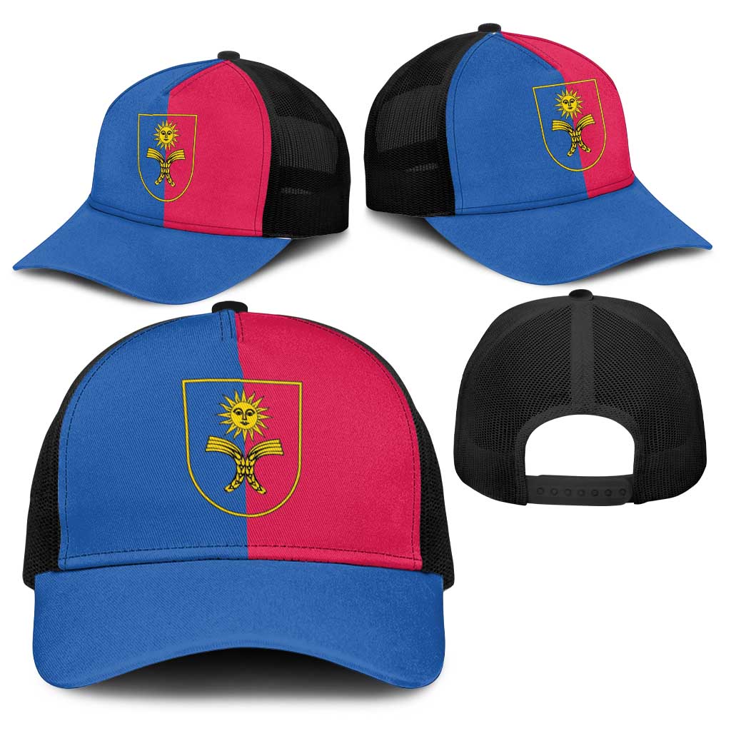 Ukraine Khmelnytskyi Oblast Baseball Net Cap Flag Color Inspiration