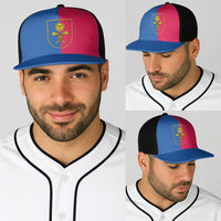 Ukraine Khmelnytskyi Oblast Baseball Net Cap Flag Color Inspiration