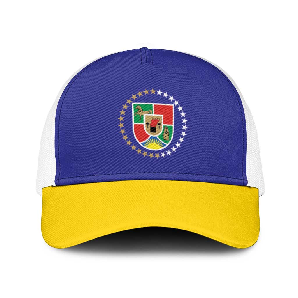 Ukraine Luhansk Oblast Baseball Net Cap Flag Color Inspiration