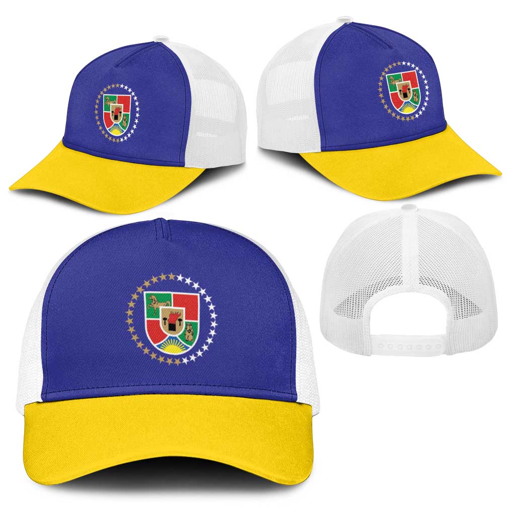 Ukraine Luhansk Oblast Baseball Net Cap Flag Color Inspiration