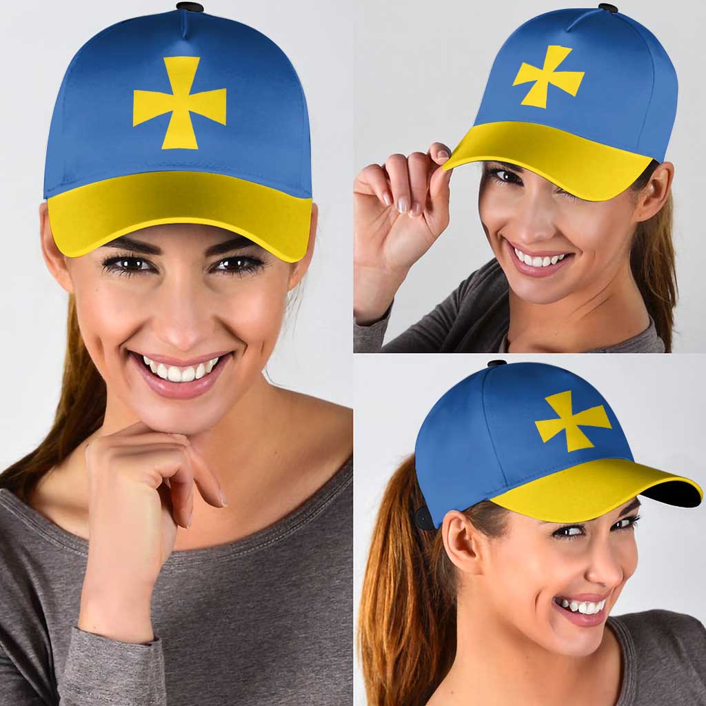 Ukraine Poltava Oblast Classic Cap Flag Color Inspiration