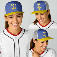 Ukraine Ternopil Oblast Baseball Net Cap Flag Color Inspiration