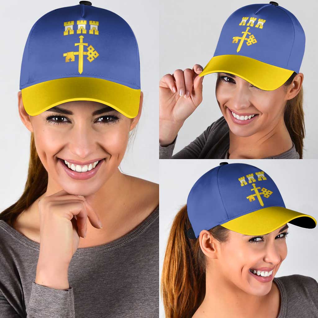 Ukraine Ternopil Oblast Classic Cap Flag Color Inspiration