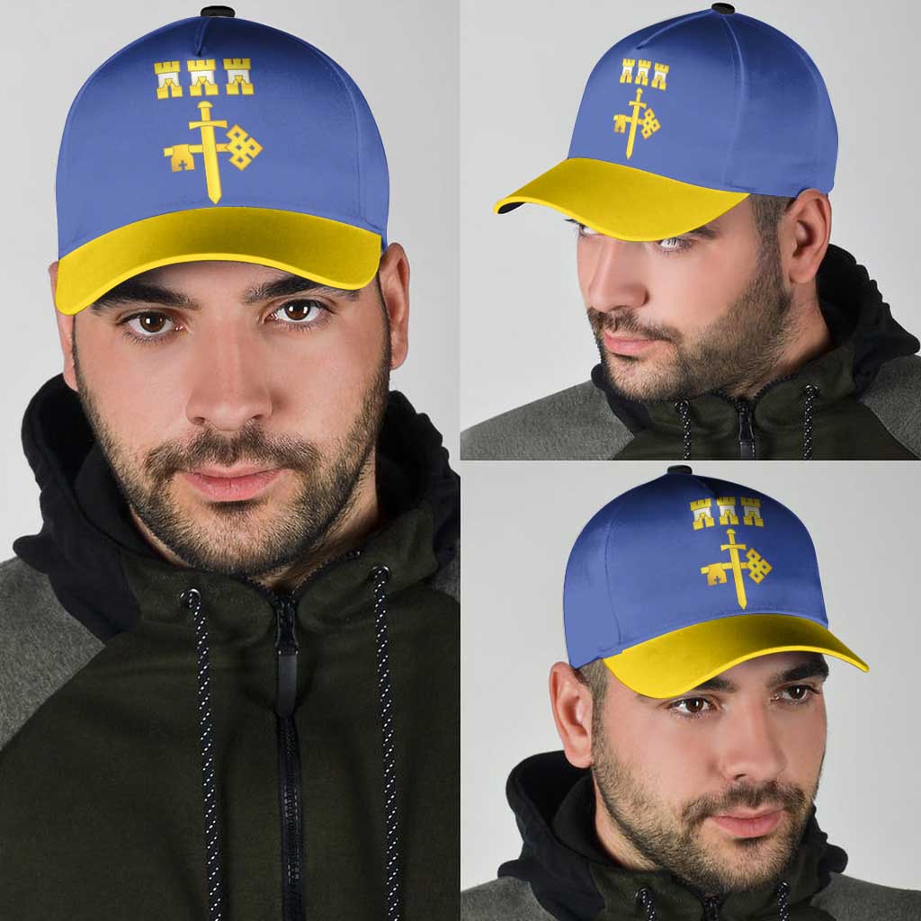 Ukraine Ternopil Oblast Classic Cap Flag Color Inspiration