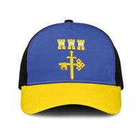 Ukraine Ternopil Oblast Mesh Trucker Cap Flag Color Inspiration