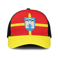 Ukraine Zhytomyr Oblast Baseball Net Cap Flag Color Inspiration