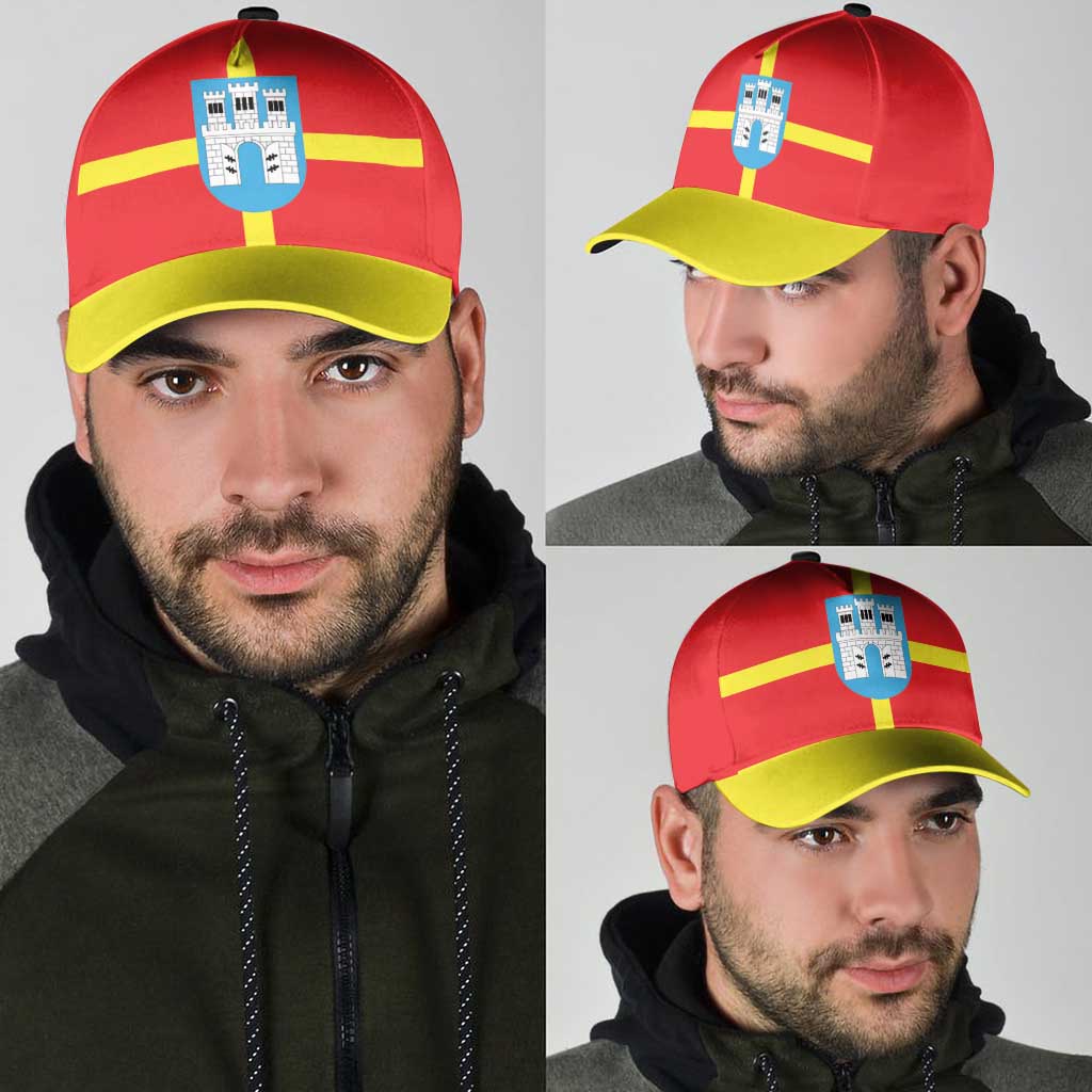 Ukraine Zhytomyr Oblast Classic Cap Flag Color Inspiration