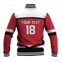Austria Hockey Custom Baseball Jacket Austrian Eagle Pride
