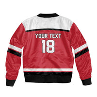 Austria Hockey Custom Bomber Jacket Austrian Eagle Pride