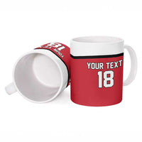 Austria Hockey Custom Ceramic Mug Austrian Eagle Pride