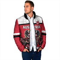 Austria Hockey Custom Padded Jacket Austrian Eagle Pride
