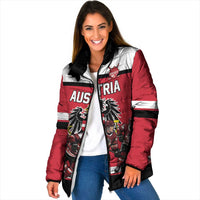 Austria Hockey Custom Padded Jacket Austrian Eagle Pride