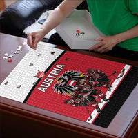 Austria Hockey Puzzle Austrian Eagle Pride