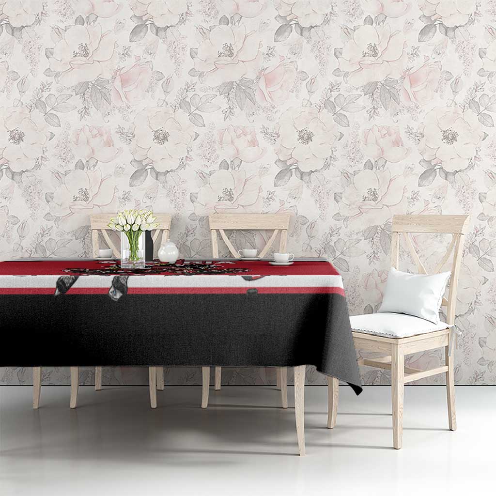 Austria Hockey Tablecloth Austrian Eagle Pride