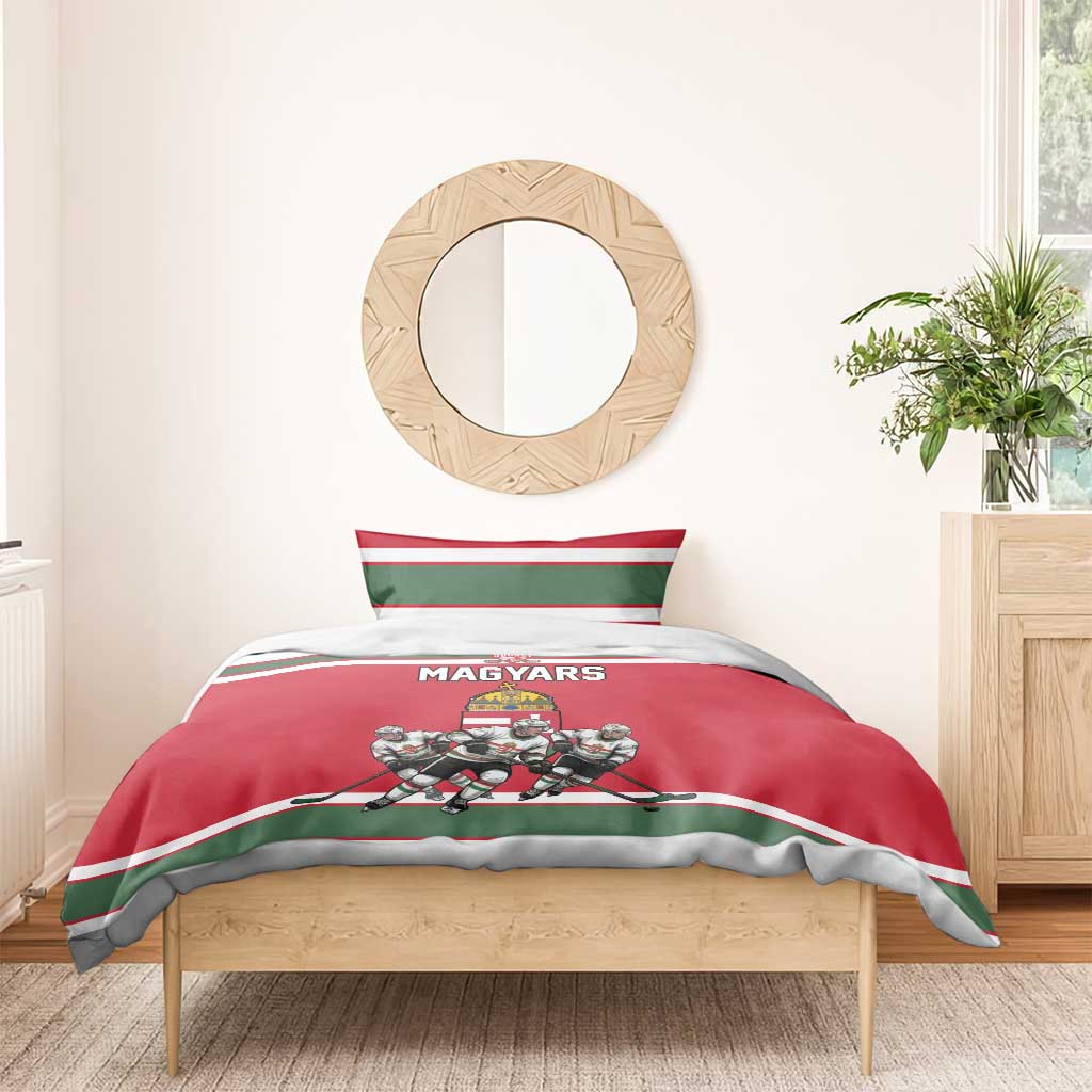 Hungary Hockey Bedding Set Magyars Pride National Team