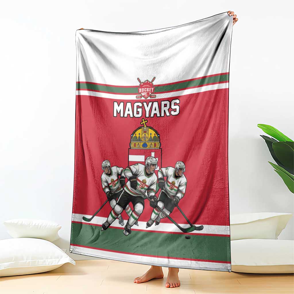 Hungary Hockey Blanket Magyars Pride National Team
