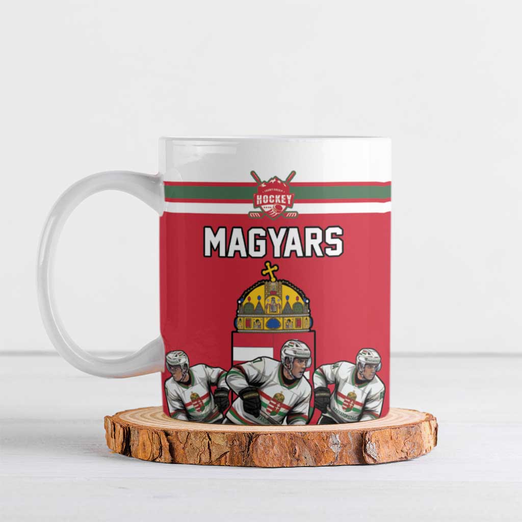 Hungary Hockey Custom Ceramic Mug Magyars Pride National Team
