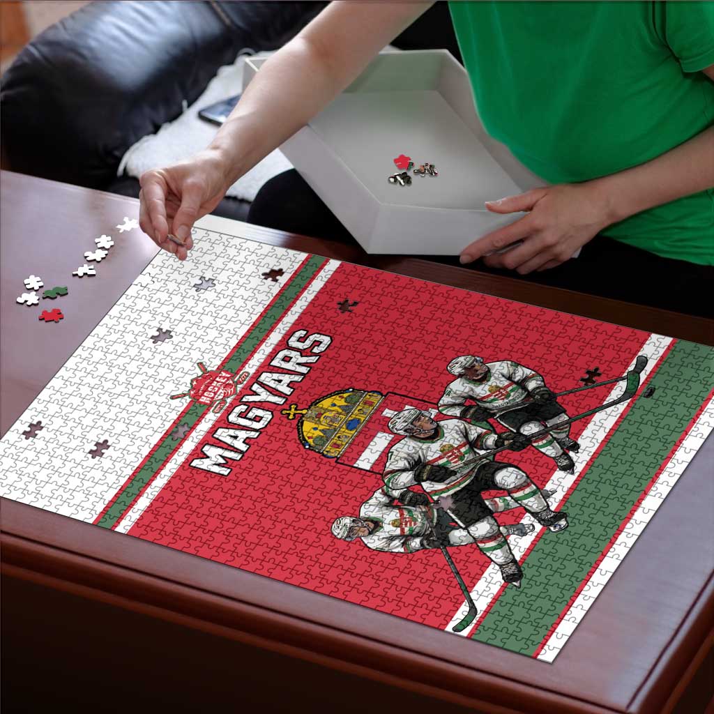 Hungary Hockey Puzzle Magyars Pride National Team