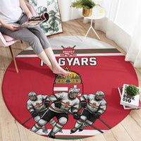 Hungary Hockey Round Carpet Magyars Pride National Team