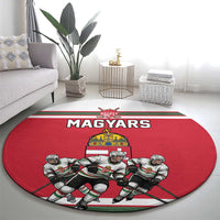 Hungary Hockey Round Carpet Magyars Pride National Team