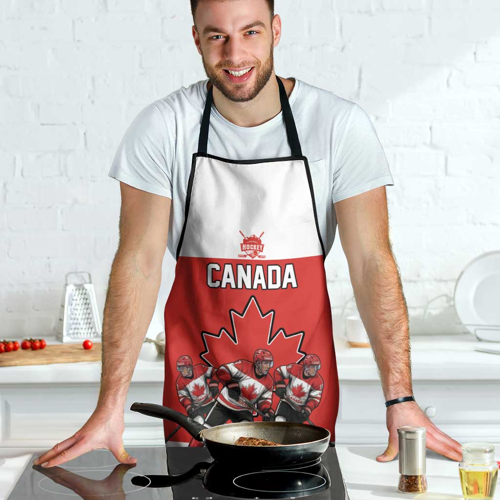 Canada Hockey Apron Maple Leaf Northern Pride