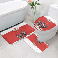 Canada Hockey Bathroom Set Maple Leaf Northern Pride