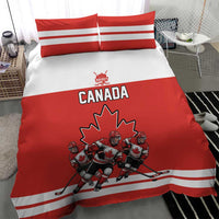 Canada Hockey Bedding Set Maple Leaf Northern Pride