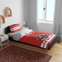 Canada Hockey Bedding Set Maple Leaf Northern Pride