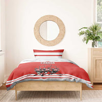 Canada Hockey Bedding Set Maple Leaf Northern Pride