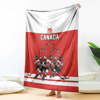 Canada Hockey Blanket Maple Leaf Northern Pride