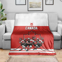 Canada Hockey Blanket Maple Leaf Northern Pride