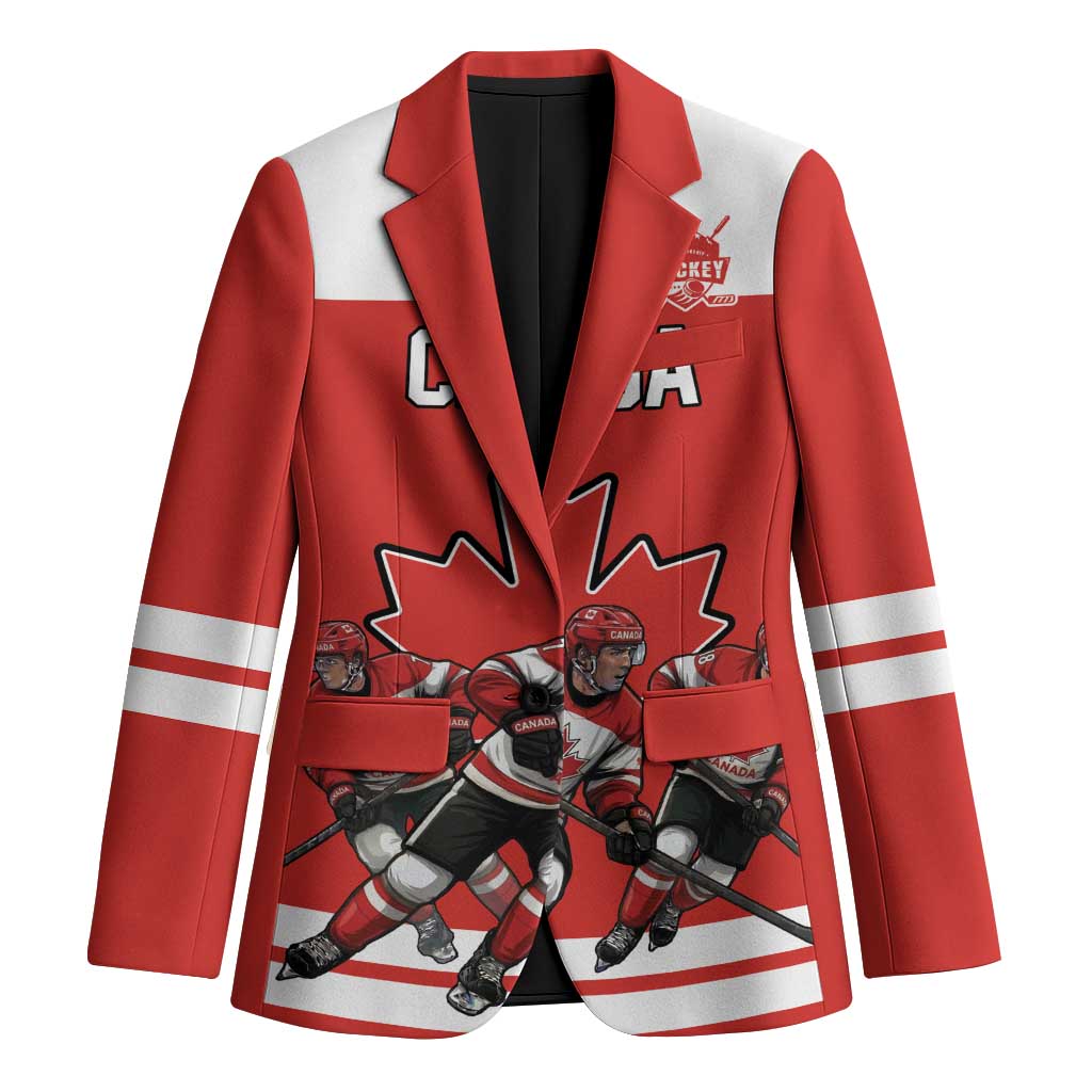 Canada Hockey Custom Blazer Maple Leaf Northern Pride