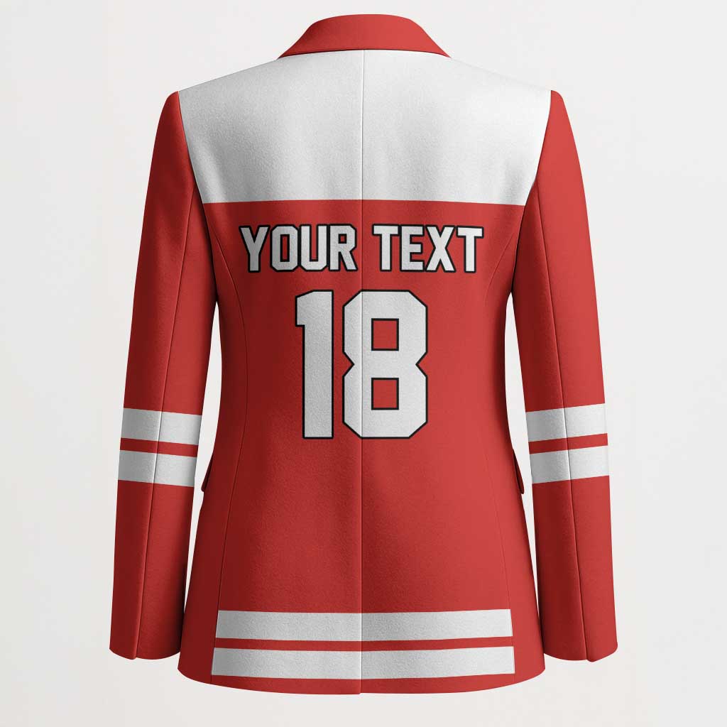 Canada Hockey Custom Blazer Maple Leaf Northern Pride