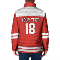 Canada Hockey Custom Padded Jacket Maple Leaf Northern Pride