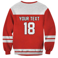 Canada Hockey Custom Sweatshirt Maple Leaf Northern Pride