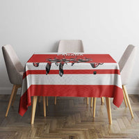 Canada Hockey Tablecloth Maple Leaf Northern Pride