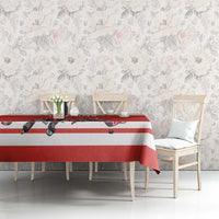 Canada Hockey Tablecloth Maple Leaf Northern Pride